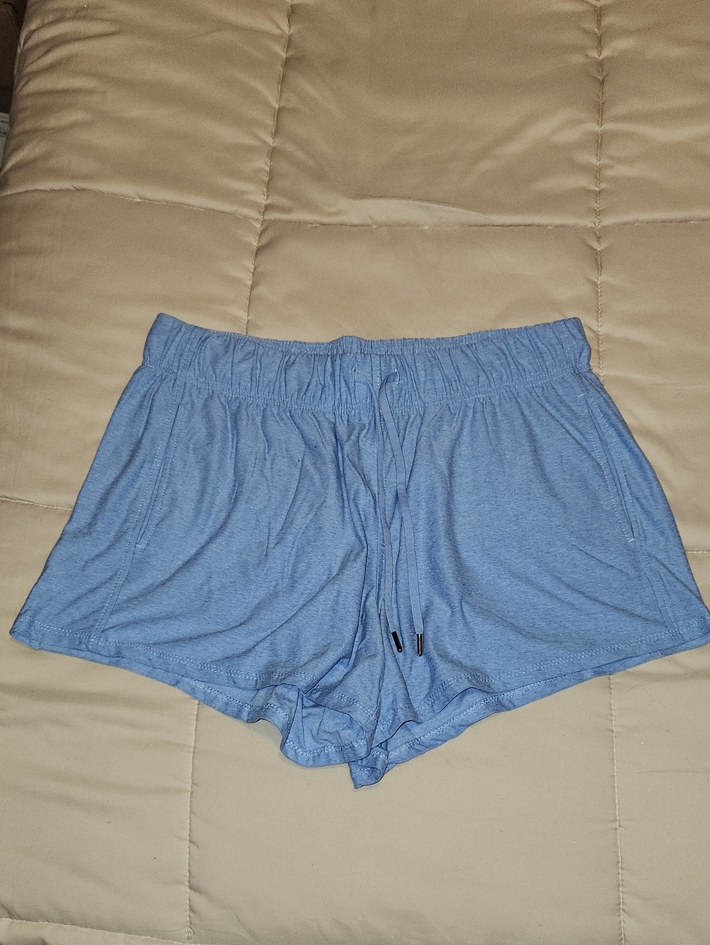 Athletic Works Light Blue Women's Athletic Lounge Shorts